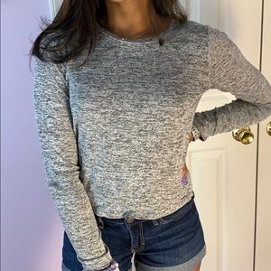 Grey Longsleeves Hollister Shirt